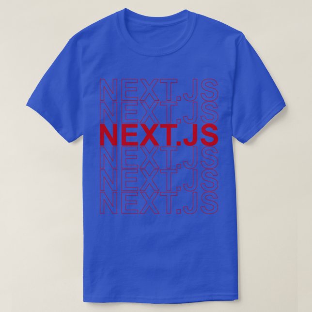 T-shirt JS suivant JS Next JS (Design devant)