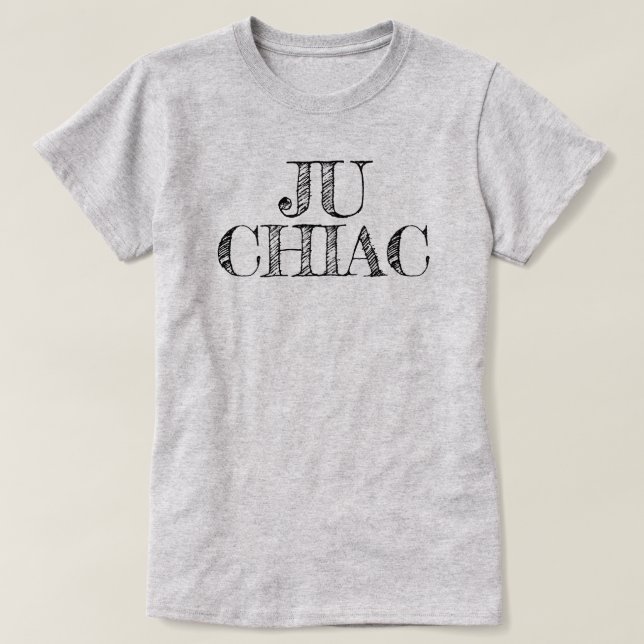 T-shirt Ju Chiac I am Chiac Acadien (Design devant)