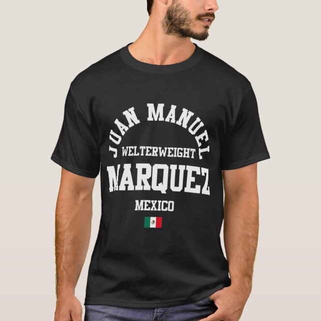 T-shirt Juan Manuel Marquez Mexique Gym Welterweight Boxe (Devant)