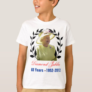 T-shirt Jubilé de diamant de Queens 60 ans Chemise