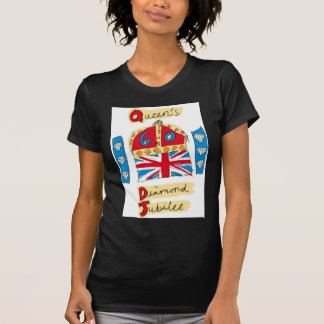 T-shirt jubilé de diamant de reine Elizabeth 2012