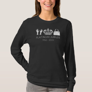 T-shirt Jubilé de la reine britannique de platine 1952 202