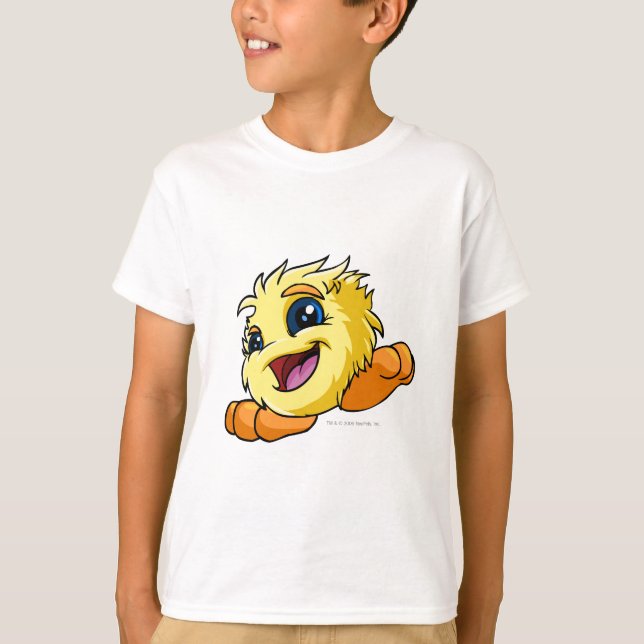 T-shirt JubJub jaune (Devant)