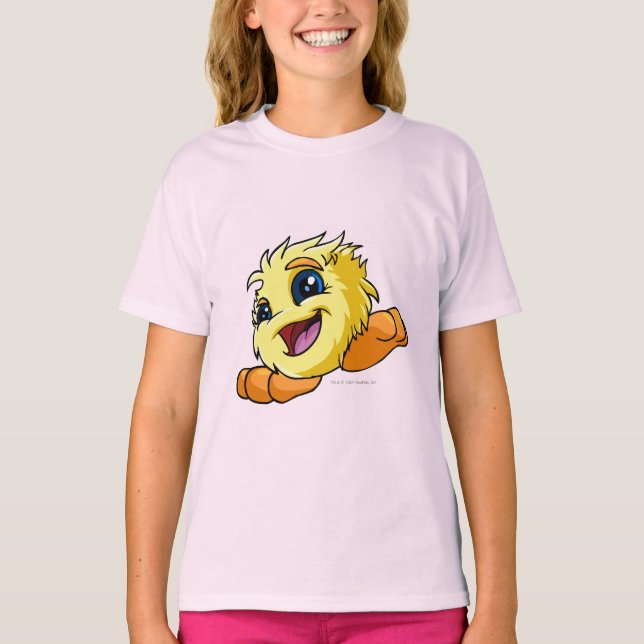T-shirt JubJub jaune (Devant)