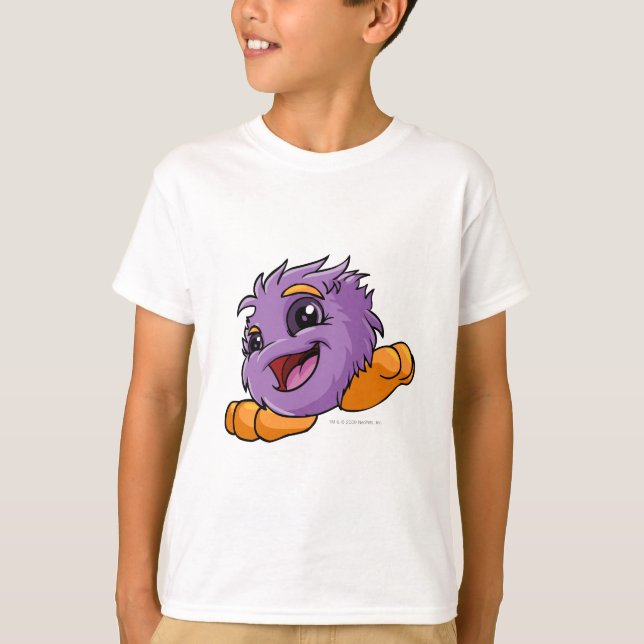 T-shirt JubJub violet (Devant)