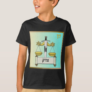 T-shirt Judaïque 12 Tribus Israël Dan