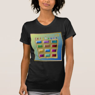 T-shirt Judaïque 12 tribus Israël Levi