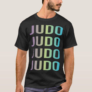 T-shirt Judo Bleu Violet