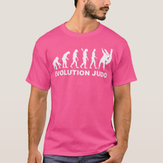 T-shirt Judo de l'évolution