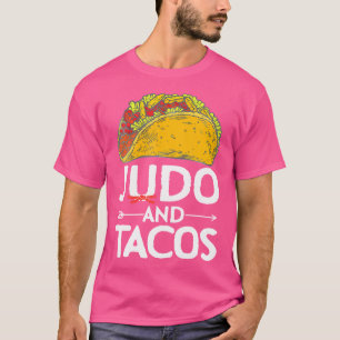 T-shirt Judo Et Tacos Aiment La Nourriture Mexicaine
