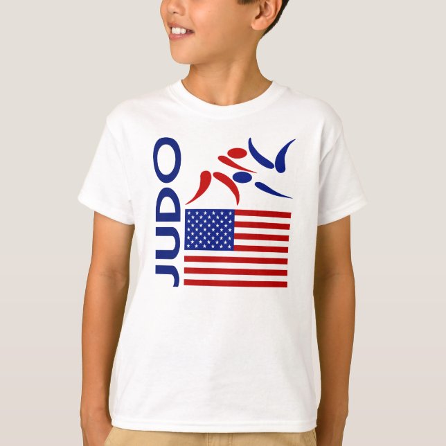 T-shirt Judo Etats-Unis (Devant)