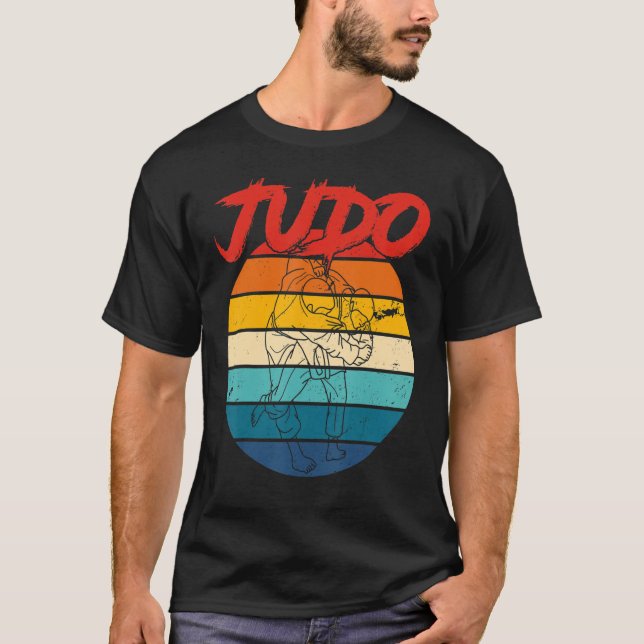 T-shirt Judo Judoken Japon Jiu Jitsu Athlète d'entraînemen (Devant)