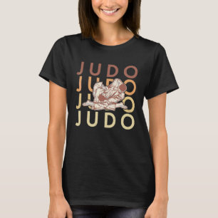 T-shirt Judo Judoken Japon Jiu Jitsu Athlète d'entraînemen
