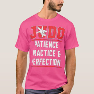 T-shirt Judo Patience Pratique Karate Sport Judoka Fighter