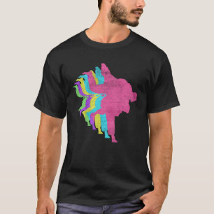 T-shirt Judo Throw 80s Colors 1980s