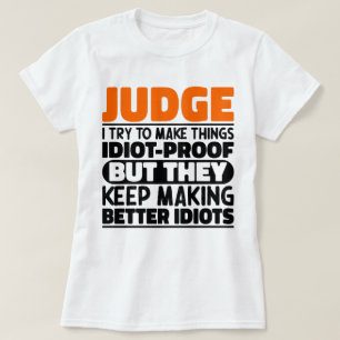 T-shirt Juge J'Essaie De Rendre Les Choses Drôle Les Disco