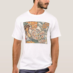 T - Shirt: Jugendstil — Sprache der Blume T-Shirt