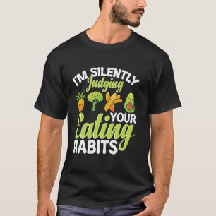 T-shirt Juger vos habitudes alimentaires pour diététiste a