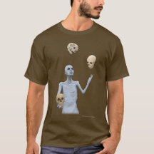 Juggler Jongler crânes Imaginaire chemise