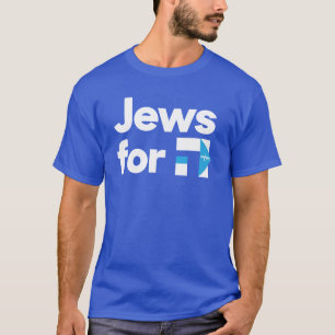 T-shirt Juifs pour la chemise hébreue bleue de H Hillary