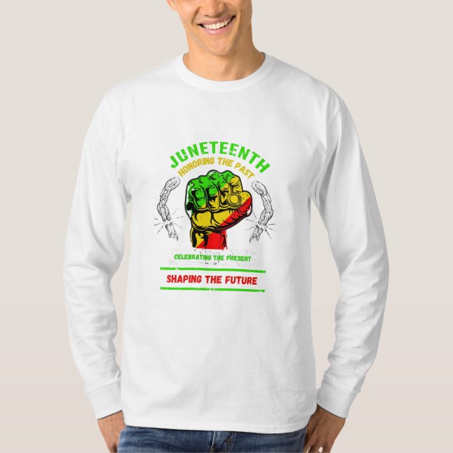 T-shirt Juillet 1865 | Indépendance noire 2023 (Devant)