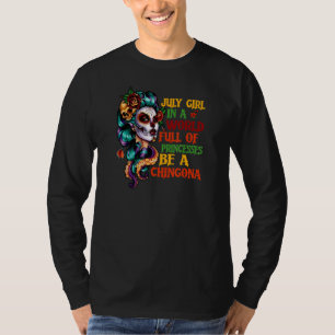 T-shirt Juillet Fille Dans Un Monde Plein De Princesses So