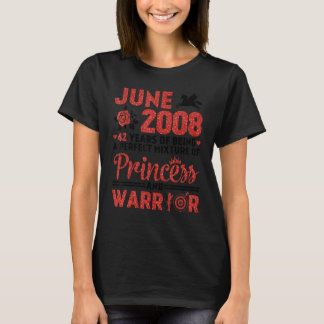 T-shirt Juin 2008 14 Ans D'Être Un Mélange Parfait Prince