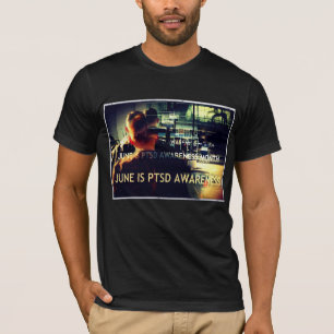 T-shirt Juin est le mois de sensibilisation au SSPT T-shir
