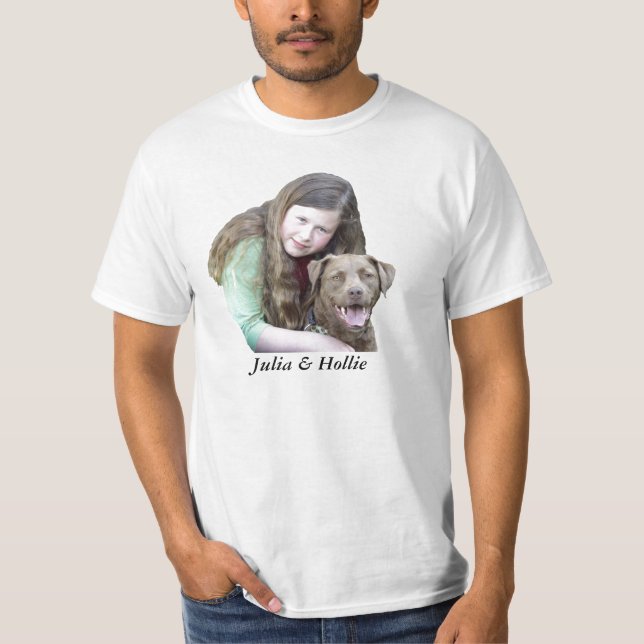 T-shirt Julia et chemise de Hollie (Devant)