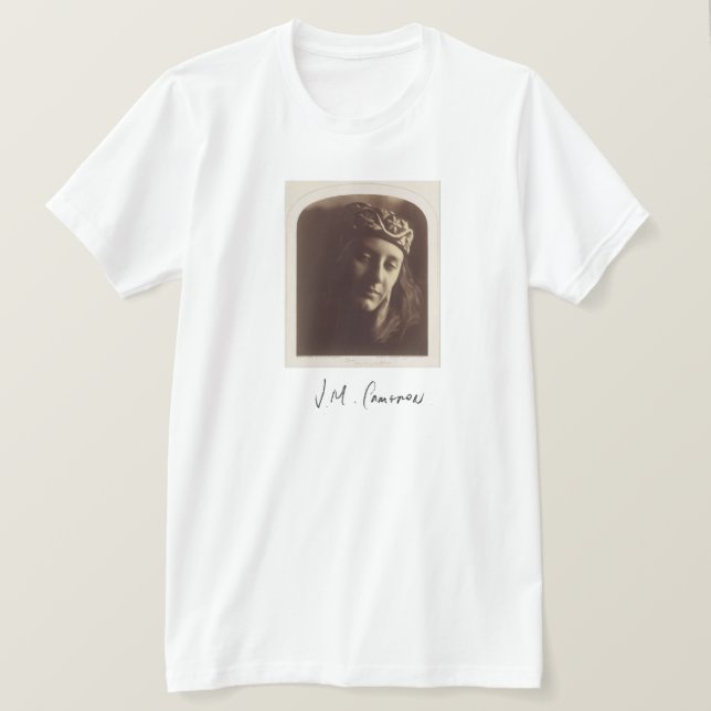 T-shirt Julia Margaret Cameron : Zoe Maid d'Athènes (Design devant)
