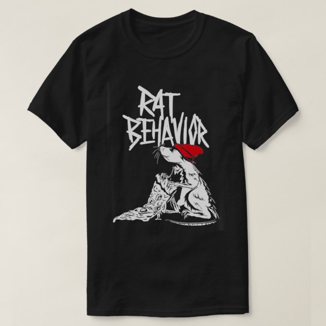 T-shirt Julien Solomita Rat Comportement (Design devant)
