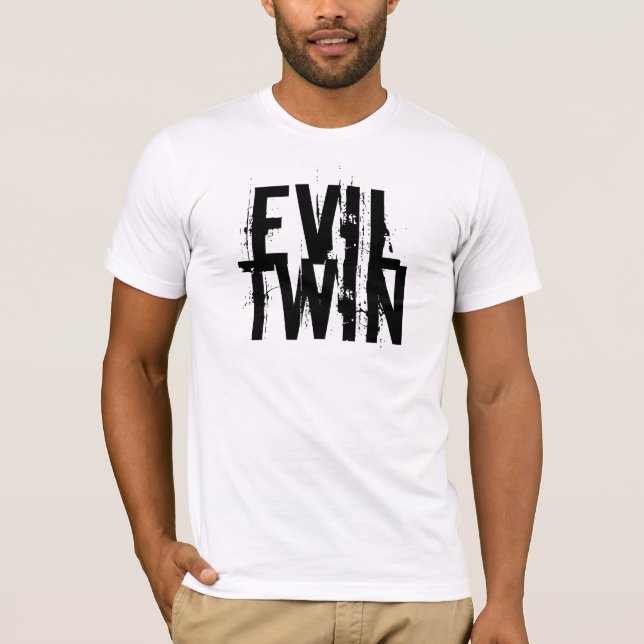 T-shirt Jumeau mauvais 02.21.09 (Devant)