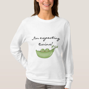 T-shirt Jumeaux attendus - Pois dans un pod