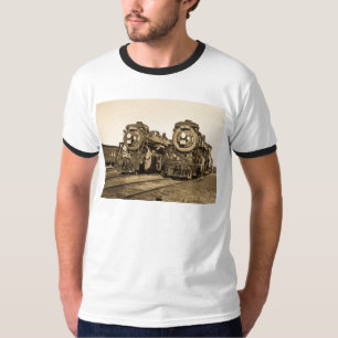 T-shirt "Jumelle" les locomotives 3461 et 3501 de chemin