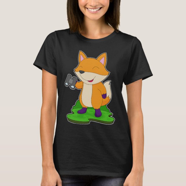 T-shirt Jumelles renards (Devant)