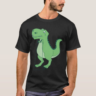 T-shirt Jump Rope Dinosaur Jump Rope Fitness