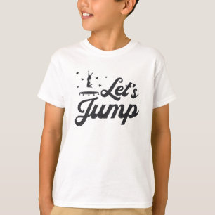 T-shirt Jump Trampoline Gymnast Funny Trampoline