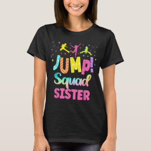 T-shirt Jump Trampoline Party Maman Matching Bounce Garden