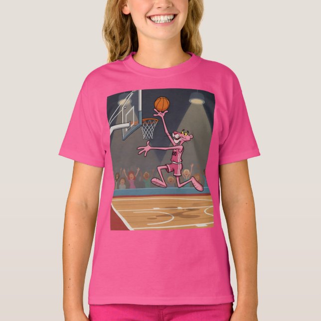 T-shirt Jumping into Fun with Pink Panther (Devant)
