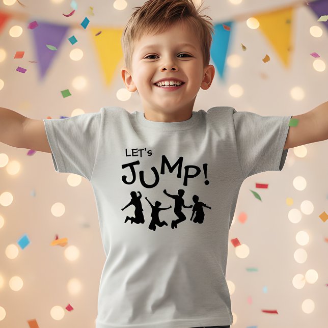 T-shirt Jumping kids trampoline birthday (Créateur téléchargé)