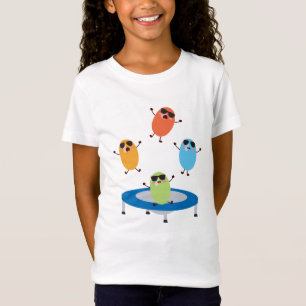 T-Shirt Jumping mignon Haricots de bonbons portant des lun