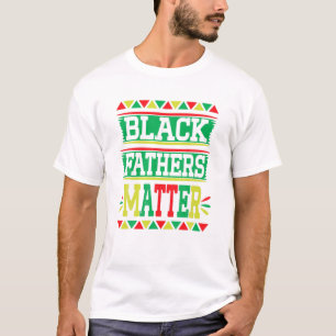 T-shirt Jundixième Pères Noirs Matter Papa Pride Fête des