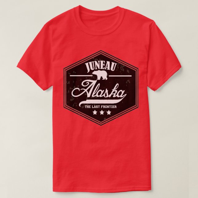 T-shirt Juneau Alaska (Design devant)