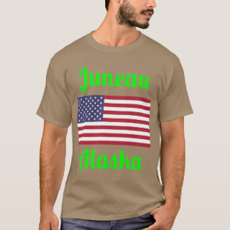 T-shirt Juneau Alaska Imprimés Élégants2