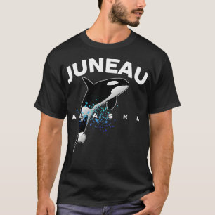 T-shirt Juneau Alaska Orca Er Whale Watching Camg Vacances