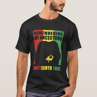 T-shirt Junenth Remembering My Ancestors