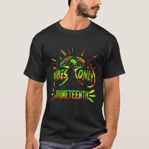 T-shirt Junetdix Vibes Uniquement teinture à cravate Homme
