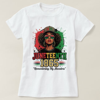 T-shirt Juneteenth 1865 Brisant Chaque Chaîne pour