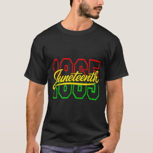 T-shirt Juneteenth 1865 femmes hommes enfants 19 juin 1865