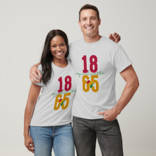 T-shirt Juneteenth 1865 - Histoire des Noirs